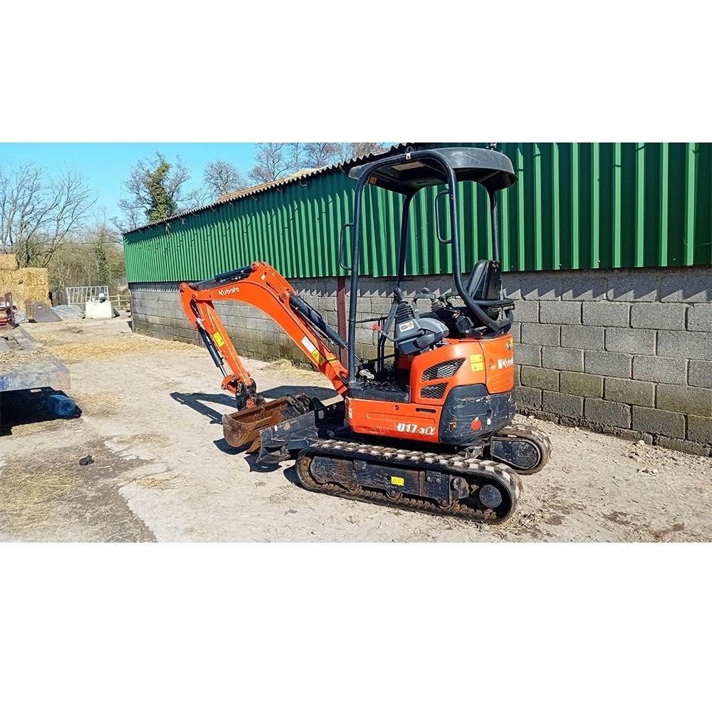 Kubota U17-3a Minibagger < 7t
