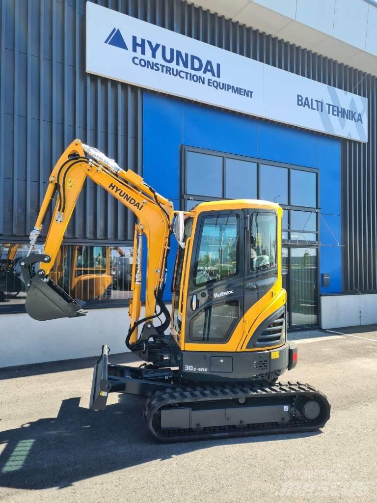 Hyundai R30Z-9AK Minibagger < 7t
