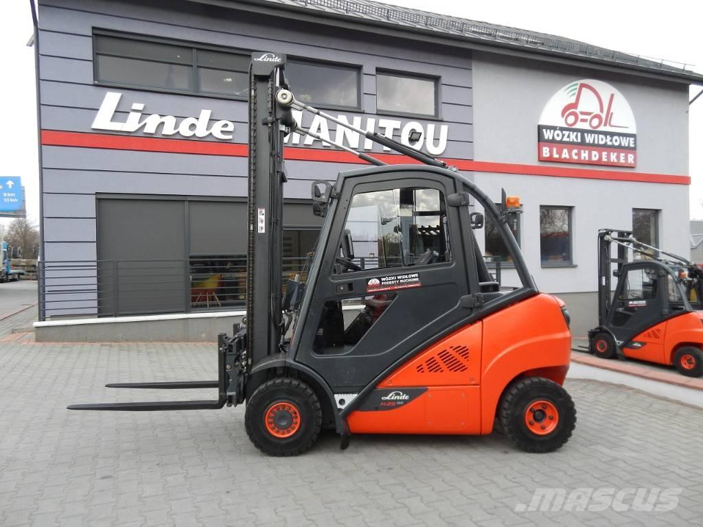 Linde H25D-02 Diesel Stapler
