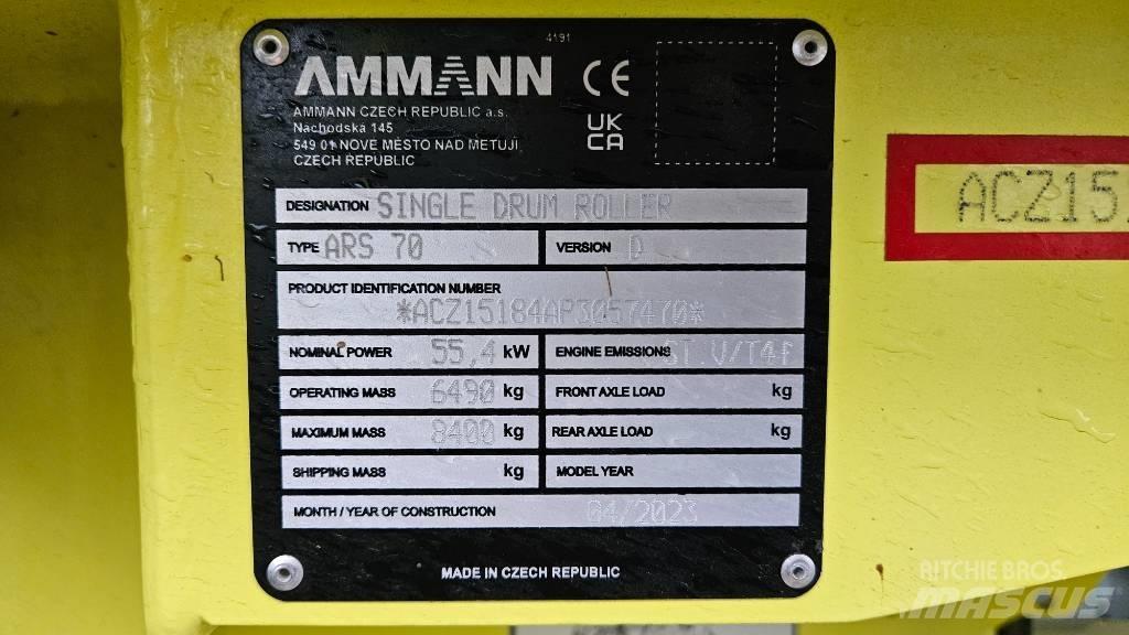 Ammann ARS 70 Tandemwalzen