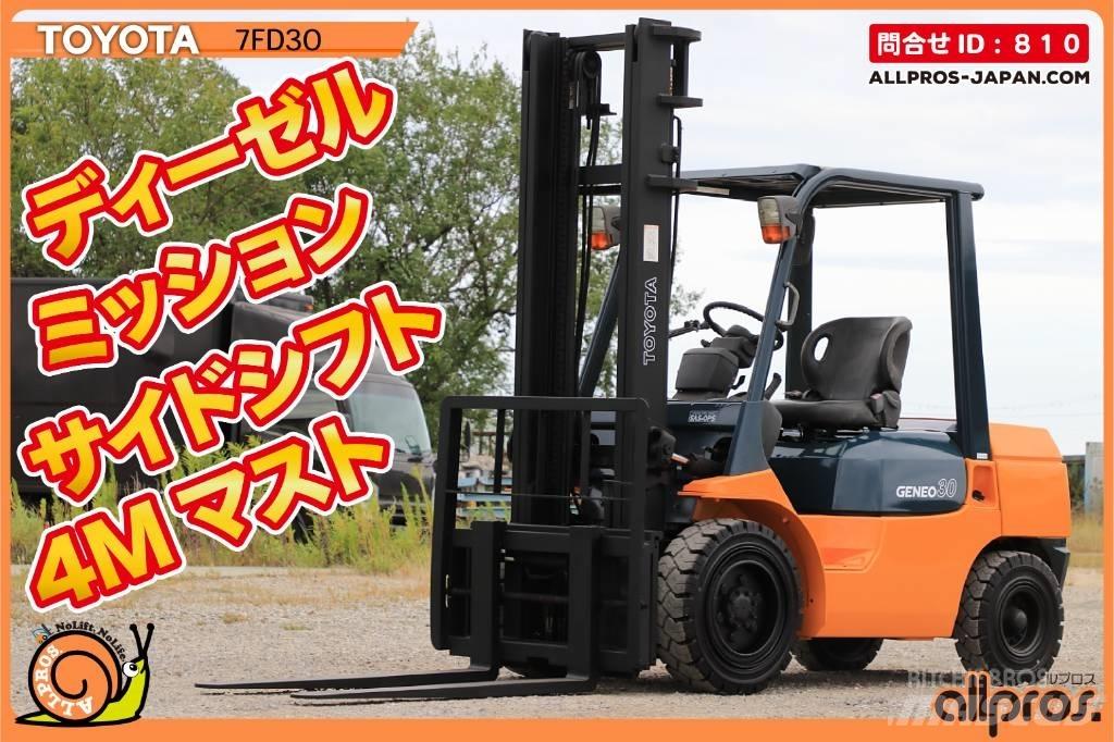 Toyota 7 FD 30 Diesel Stapler