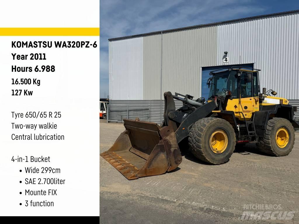 Komatsu WA320PZ-6 Radlader