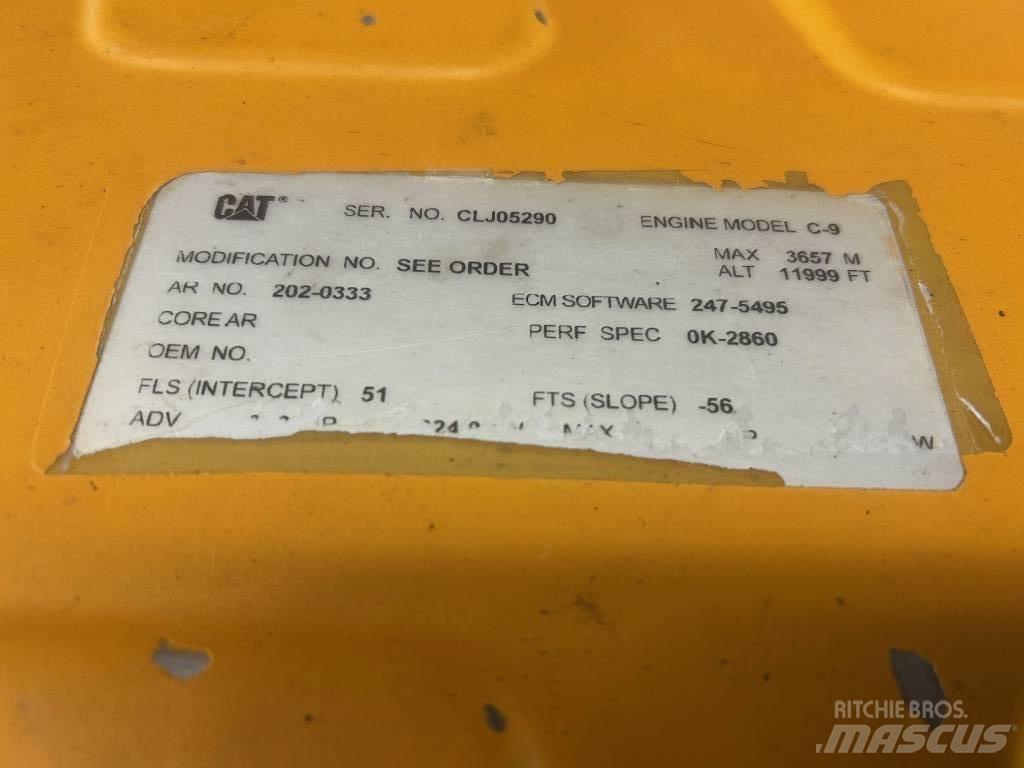 CAT C 9 Motoren und Getriebe