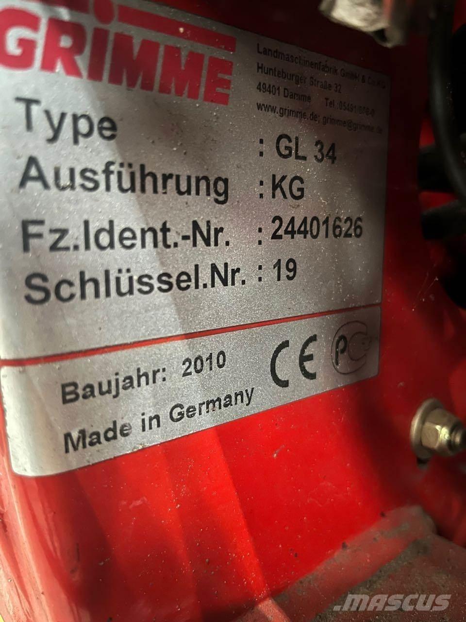 Grimme GL 34 K Kartoffellegemaschinen