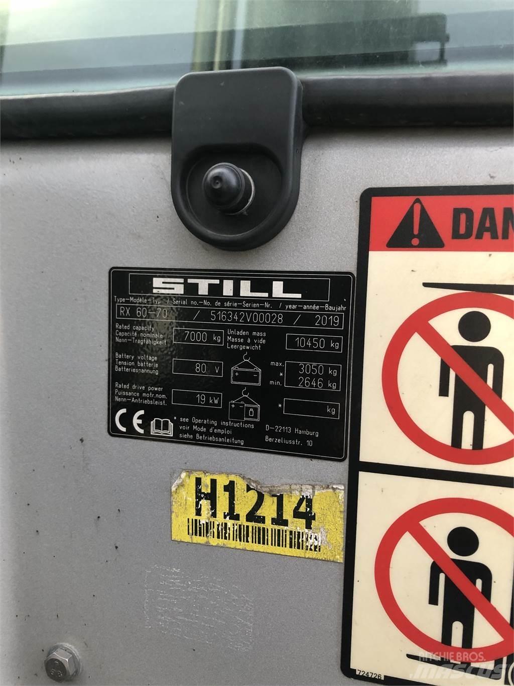 Still RX60-70 Elektro Stapler