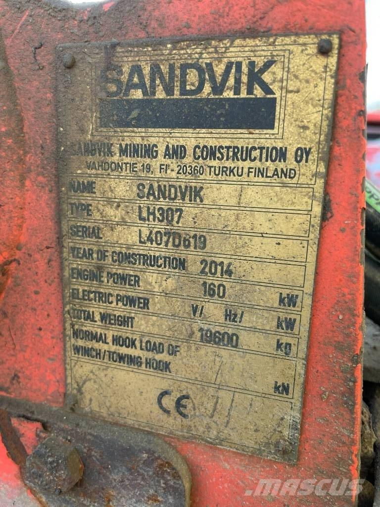 Sandvik LH 307 Untertagelader