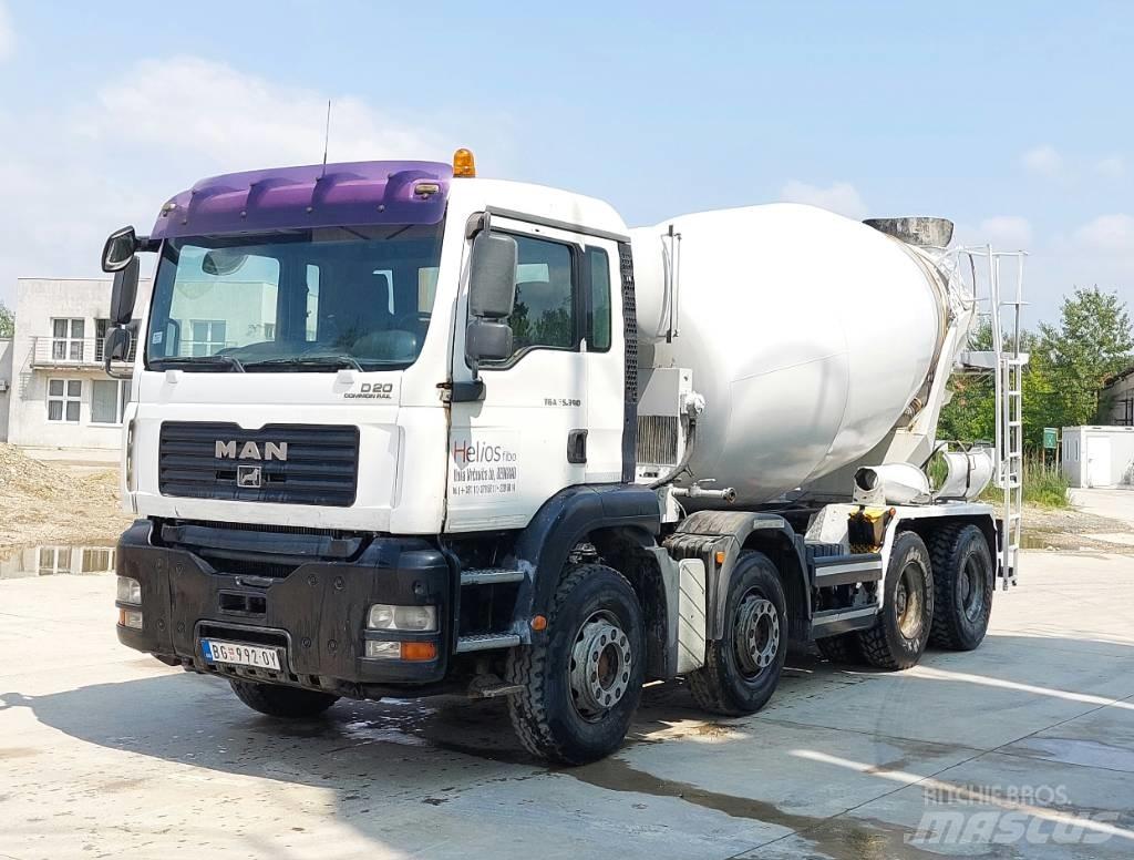 MAN TGA 35.390 Beton-Mischfahrzeuge