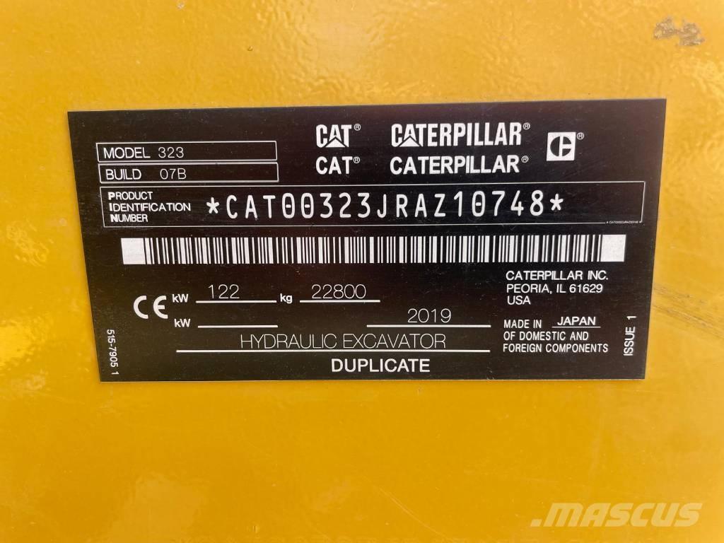 CAT 323NG Raupenbagger