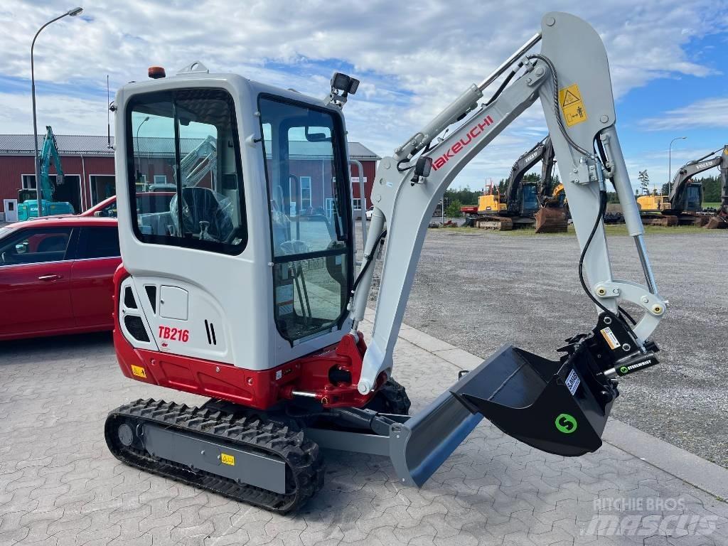 Takeuchi TB216 Minibagger < 7t