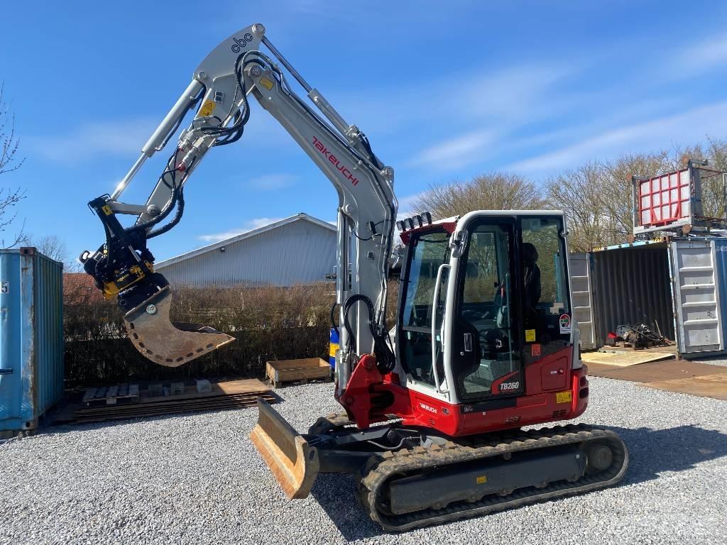 Takeuchi TB 260 Minibagger < 7t