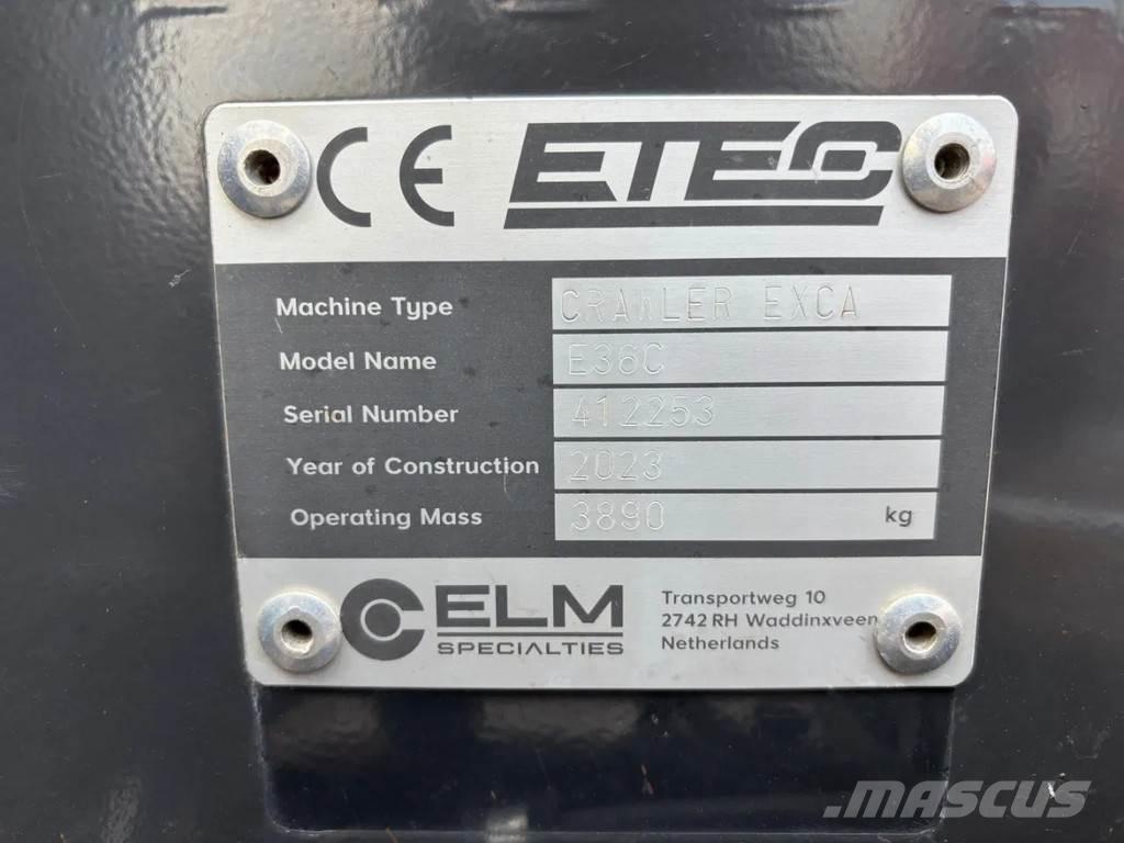Etec E36C Minibagger < 7t