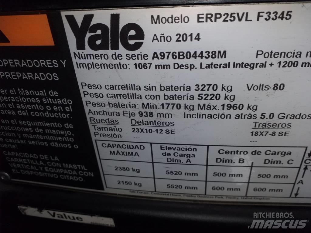 Yale ERP25VL Elektro Stapler