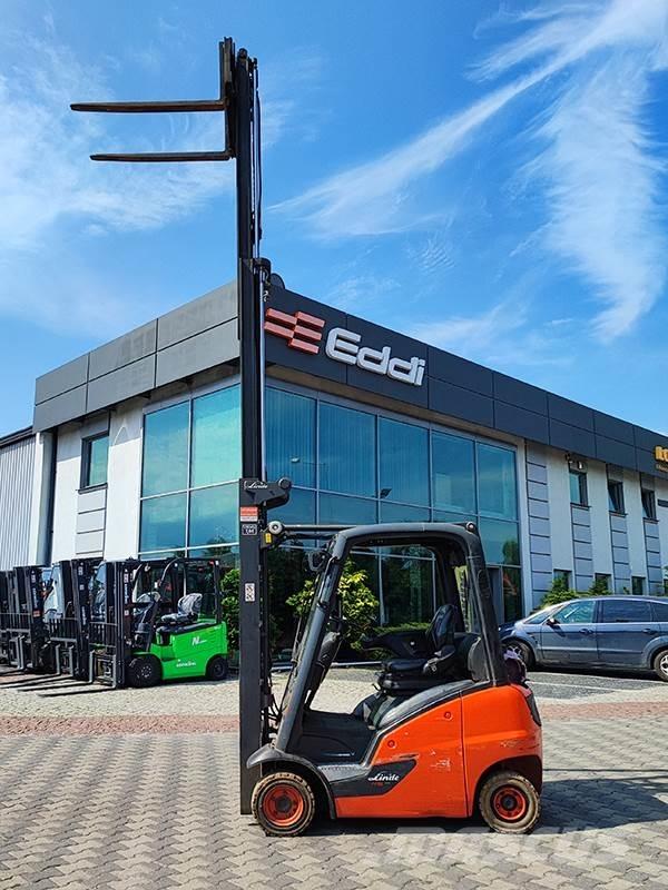 Linde H16T-01 Gas Stapler