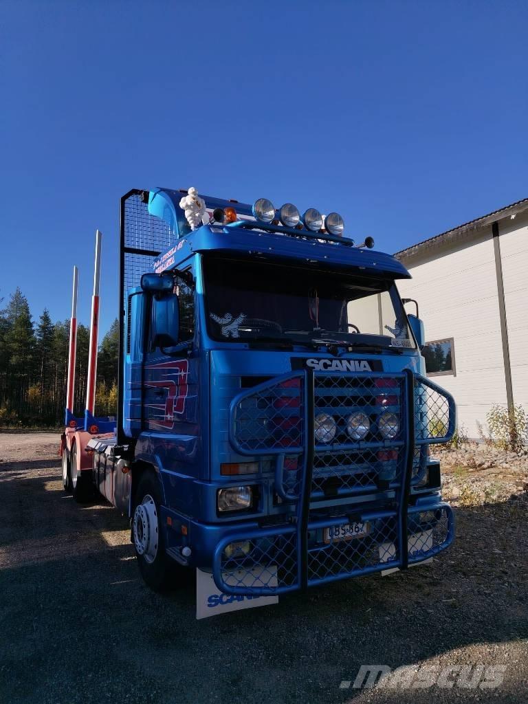 Scania R 143 450 Holzfahrzeuge
