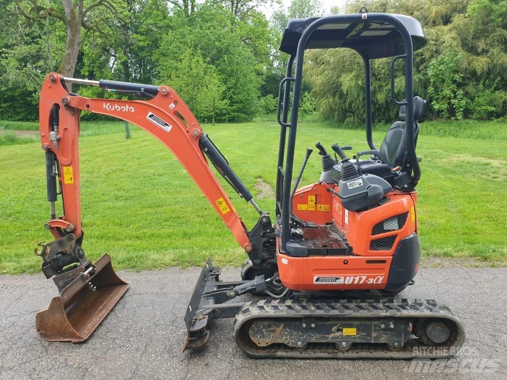 Kubota U 17-3a Minibagger < 7t
