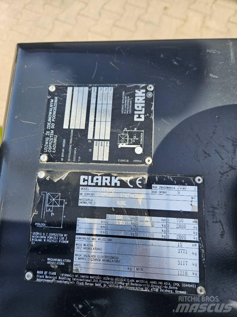 Clark EPX32i Elektro Stapler