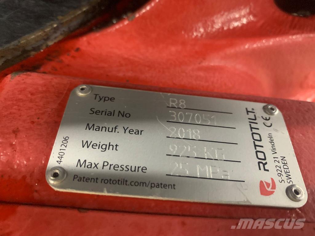 Rototilt R8 Schnellwechsler