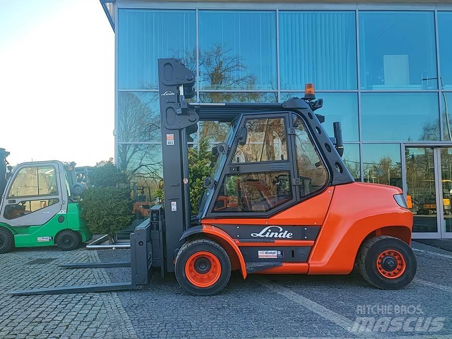 Linde H80D-02/900 Diesel Stapler