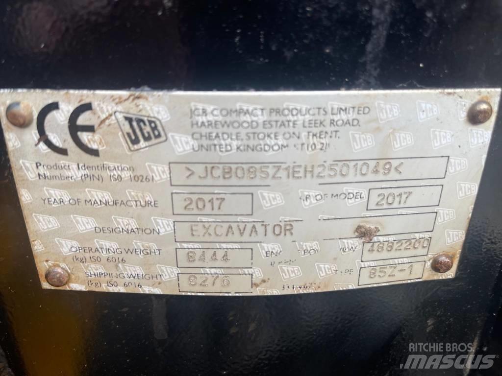JCB 85 Z Midibagger  7t - 12t