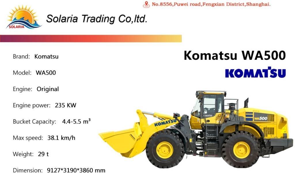 Komatsu WA 500 Radlader