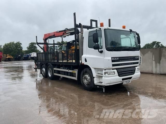 DAF 75.360 Pritschenwagen/Pritschenwagen mit Seitenklappe