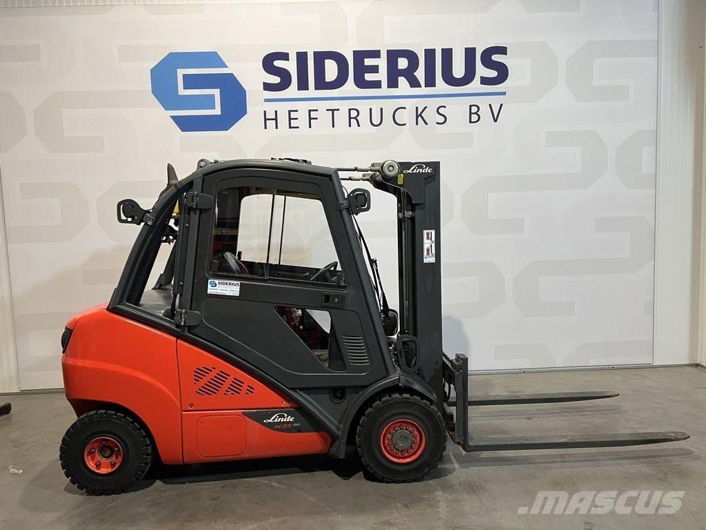 Linde H35D-02 Diesel Stapler