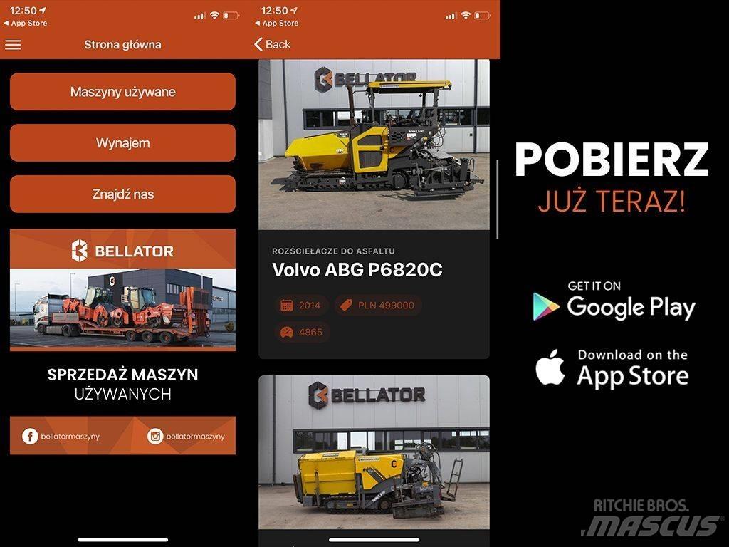 Volvo ABG P6820C Strassenfertiger