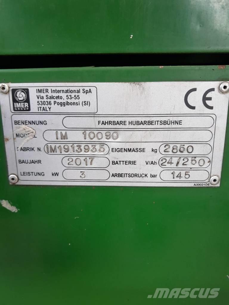 Imer IM 10090 Scheren-Arbeitsbühnen