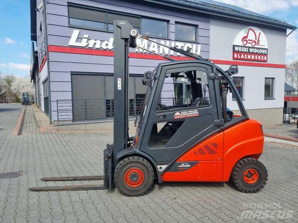 Linde H30T-02 Gas Stapler