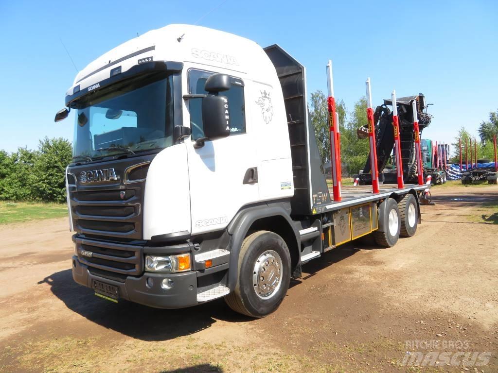 Scania G 450 Holzfahrzeuge