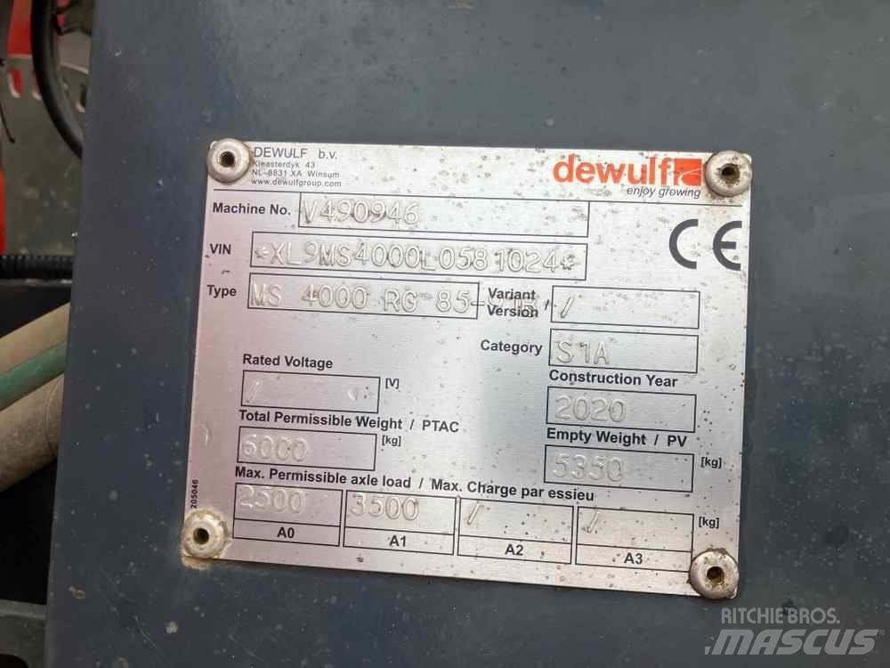 Dewulf MS4000 Kartoffellegemaschinen