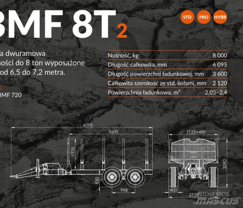 BMF 8T2 650 Forstanhänger