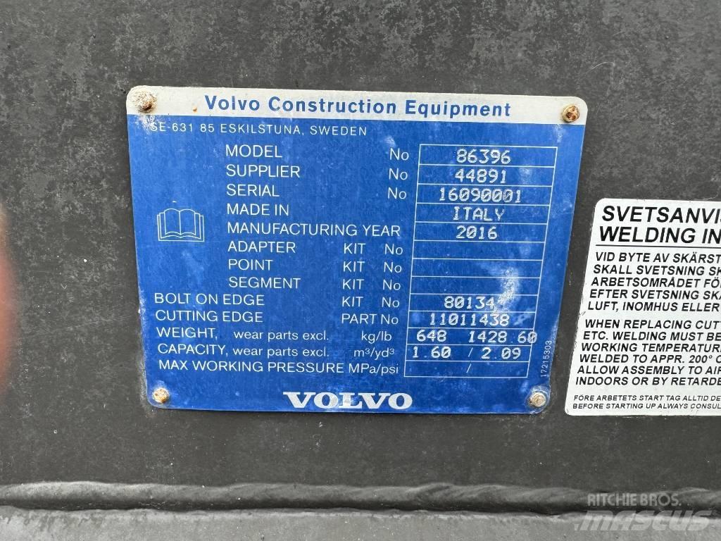 Volvo 1.6m Bucket Schaufeln