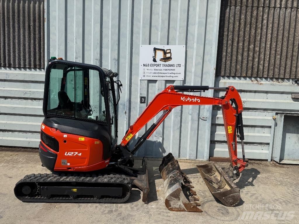 Kubota U 27 Minibagger < 7t