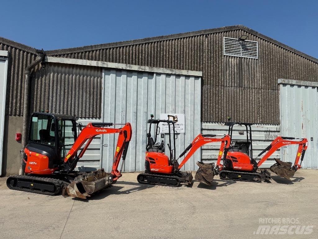 Kubota U 27 Minibagger < 7t