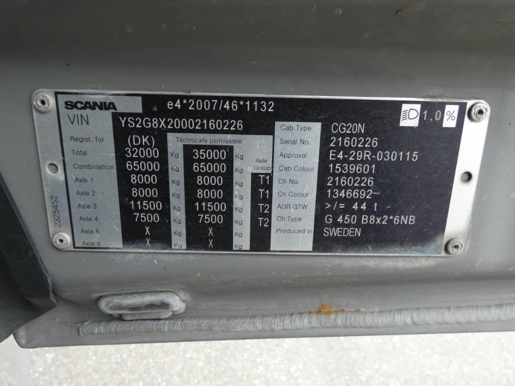 Scania G 450 Wechselfahrgestell