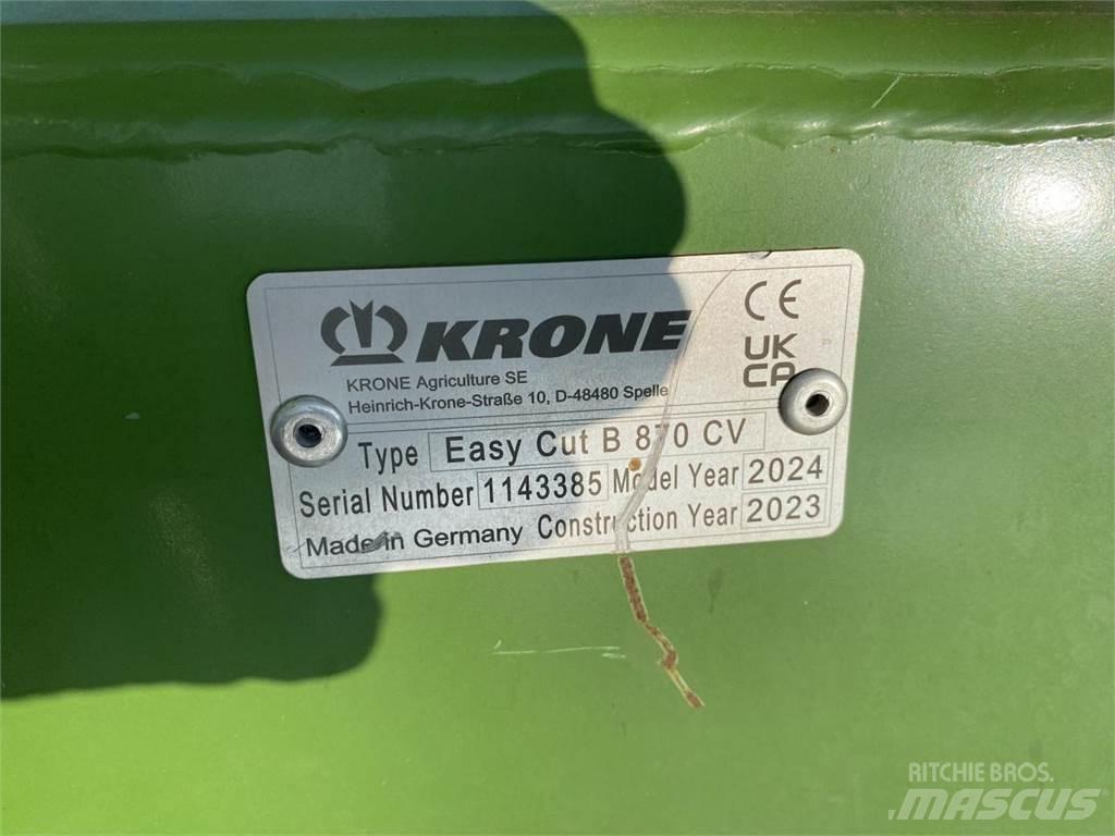 Krone EC B 870 CV Mäher