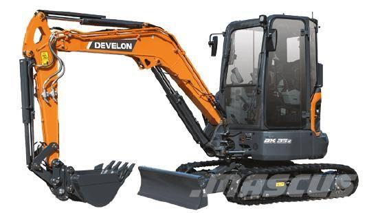 Develon DX 35 Z-7 Minibagger < 7t