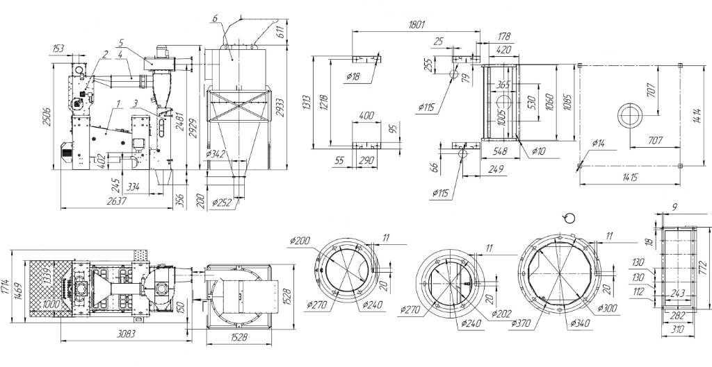  EL GRAIN SVR-15/2 Getreidereinigungsanlagen