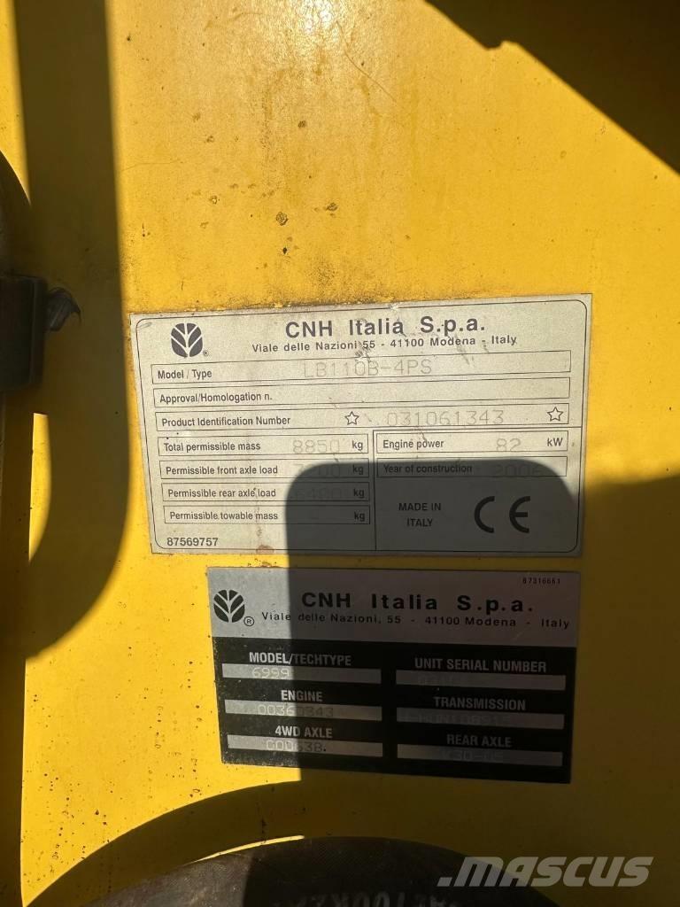 New Holland LB 110 B Ketten