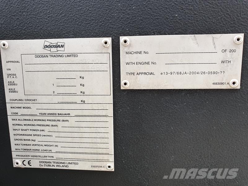 Doosan 7 / 51 Kompressoren