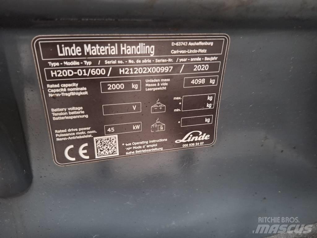 Linde H 20 D Diesel Stapler