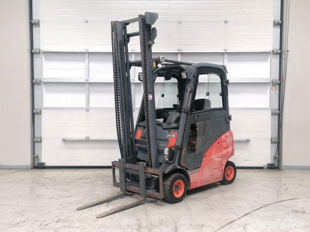 Linde H16D Diesel Stapler