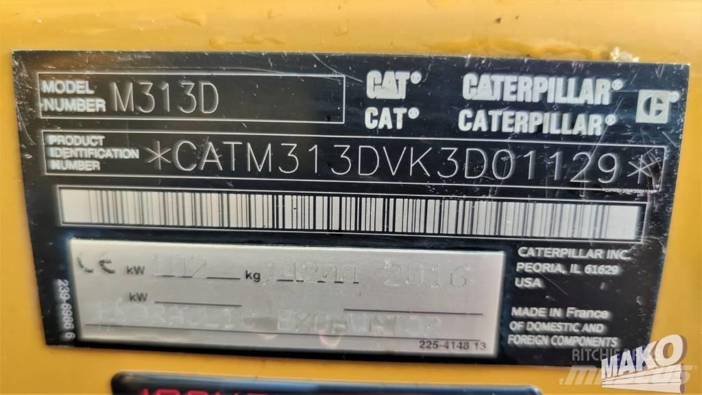 CAT M 313 D Mobilbagger