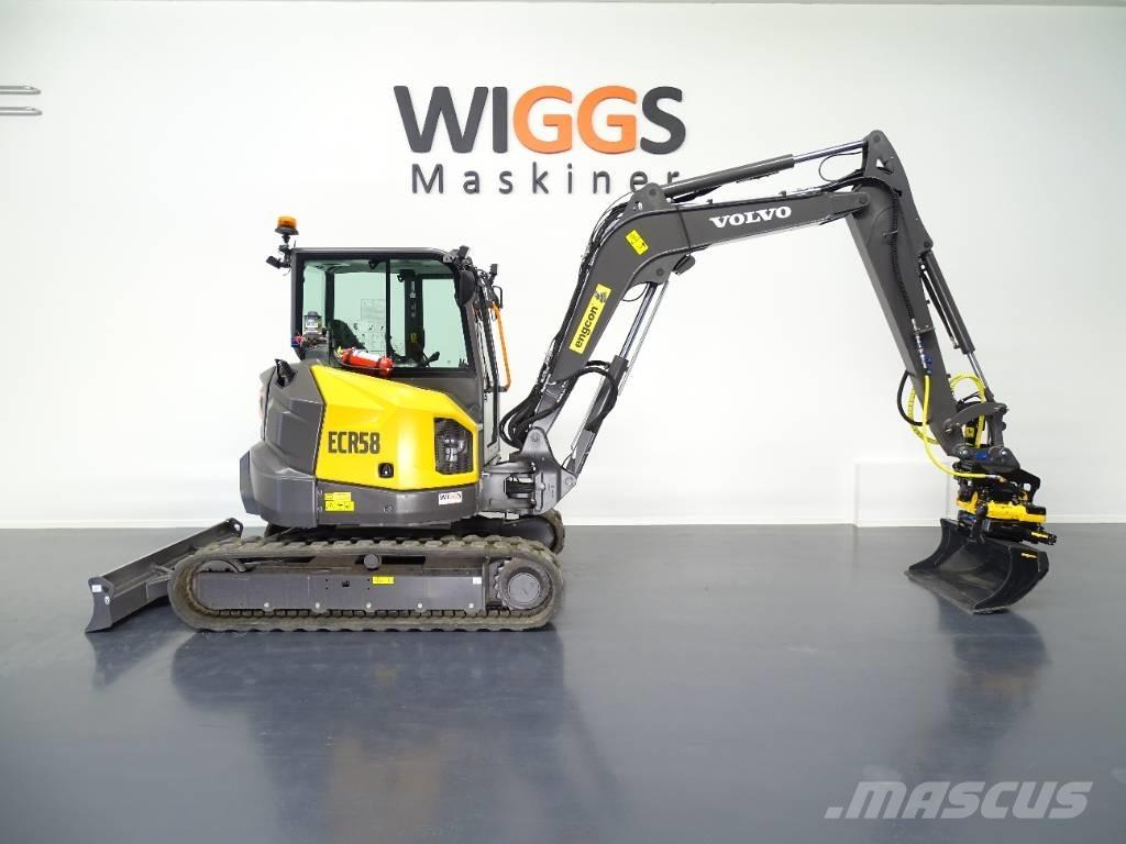 Volvo ECR58F Minibagger < 7t