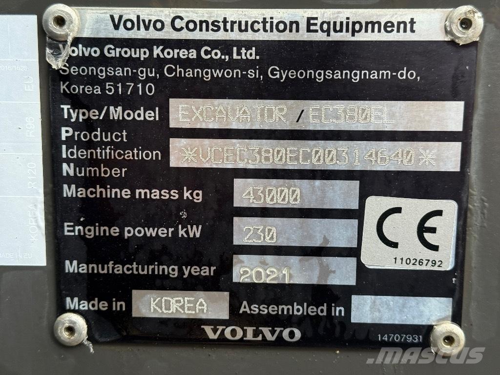 Volvo EC 380 EL Raupenbagger
