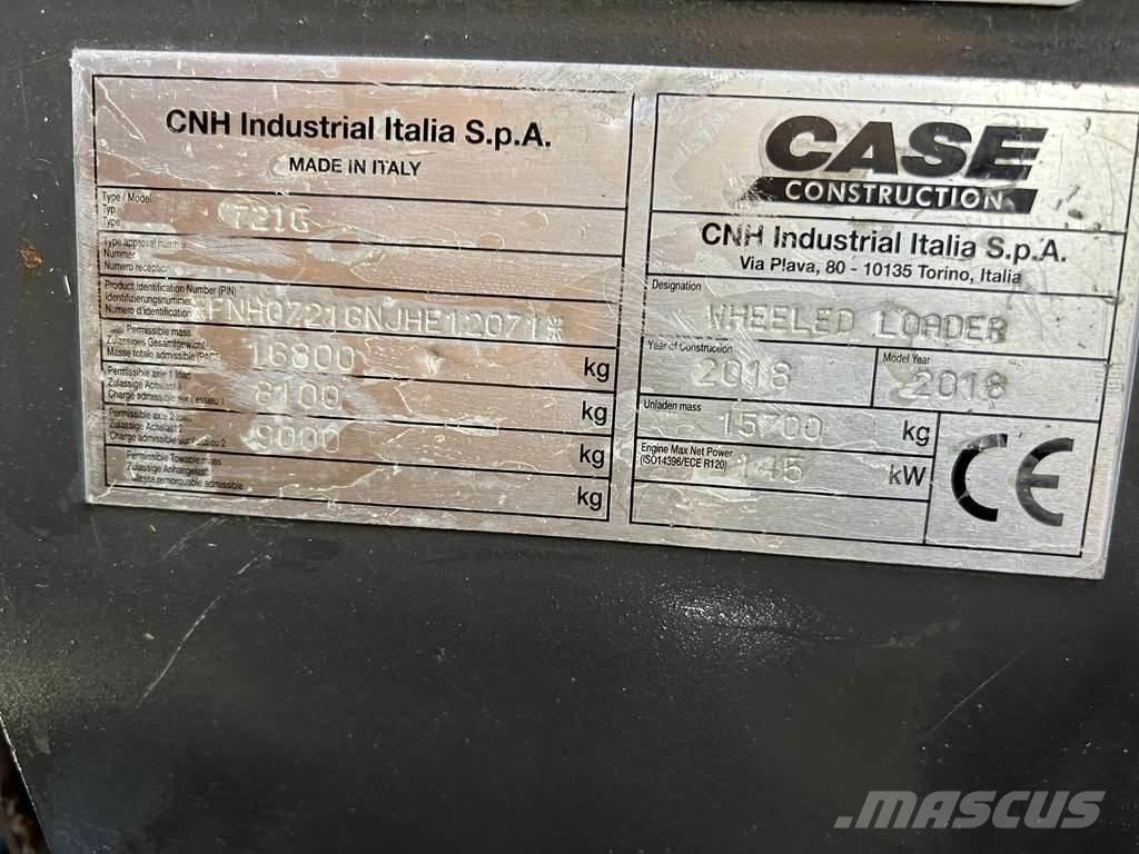 CASE 721G XR Radlader