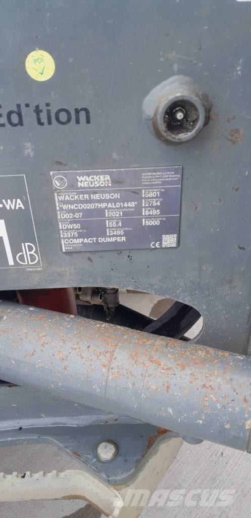 Wacker Neuson DW 50 Minidumper