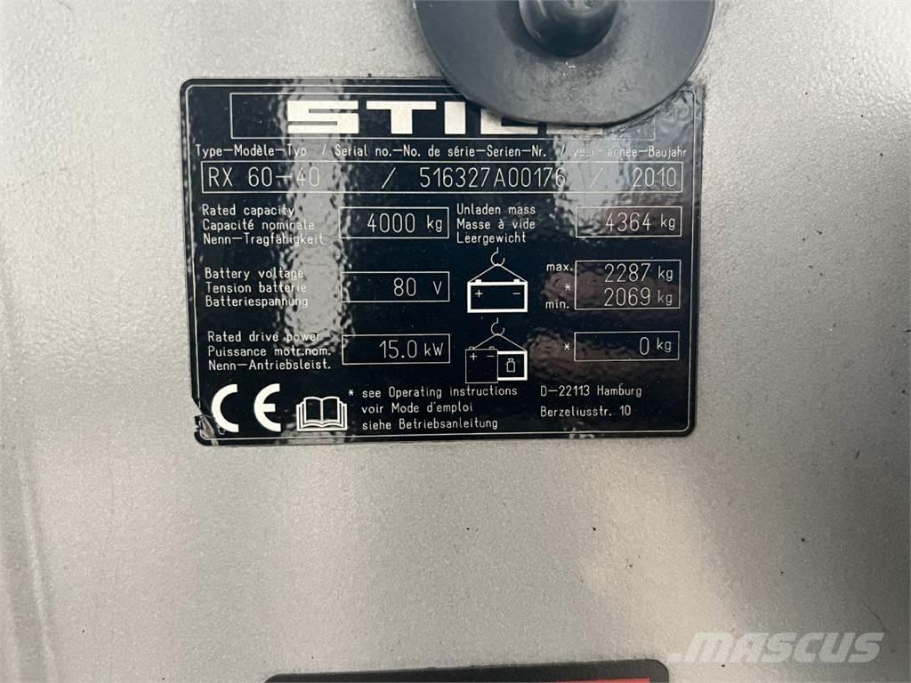 Still RX60-40 Elektro Stapler