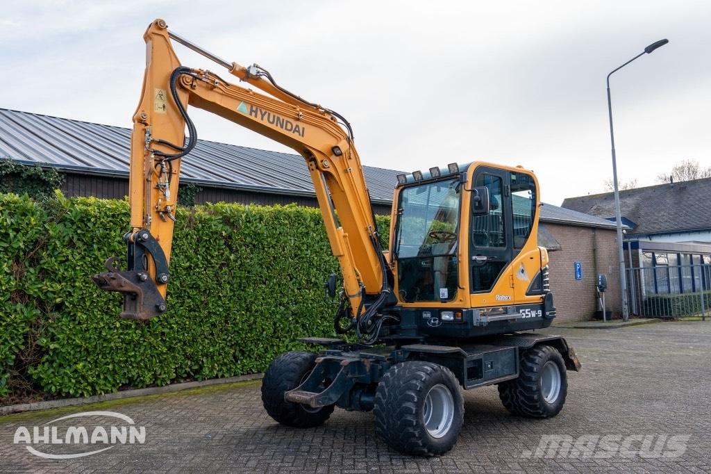Hyundai R55W-9A Mobilbagger
